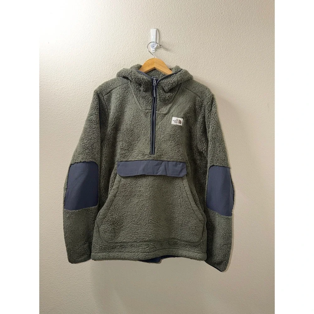 Men's North Face Quarter Zip Hoodie Size Large